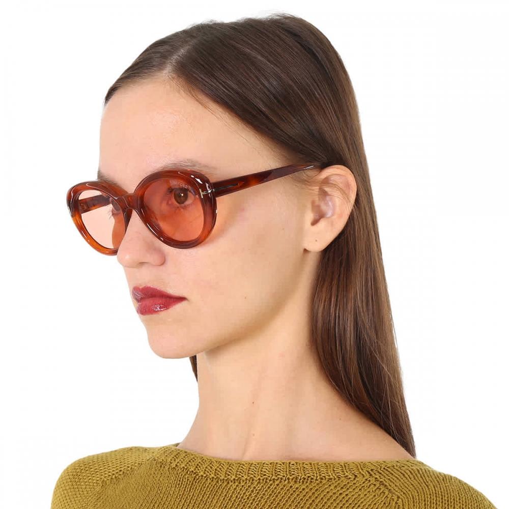 Tom Ford Lily Oval Ladies Sunglasses Photochromatic 53y 55 Multi