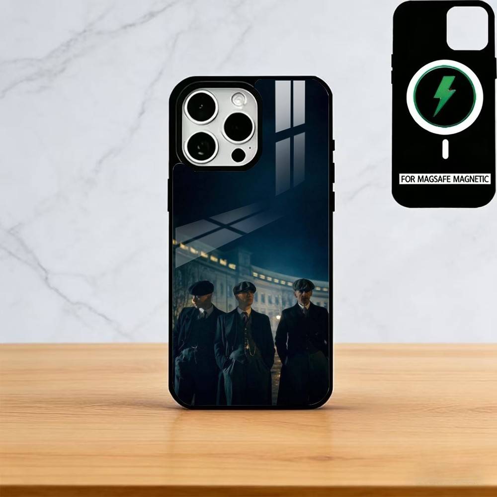 Movie P-Peaky B-Blinders Phone Case For iPhone17,16,15,14,13,12,11 Plus,Pro Magnetic For Magsafe Wireless Charging
