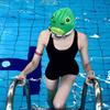 Waterproof Swimming Caps High Stretch Fish Swim Hat Silicone Swim Caps  Pool Accessories