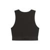 Fear of God Essentials SS23 Knit Rib Sport Tank Off Black Women Tops FOG-SS23-134