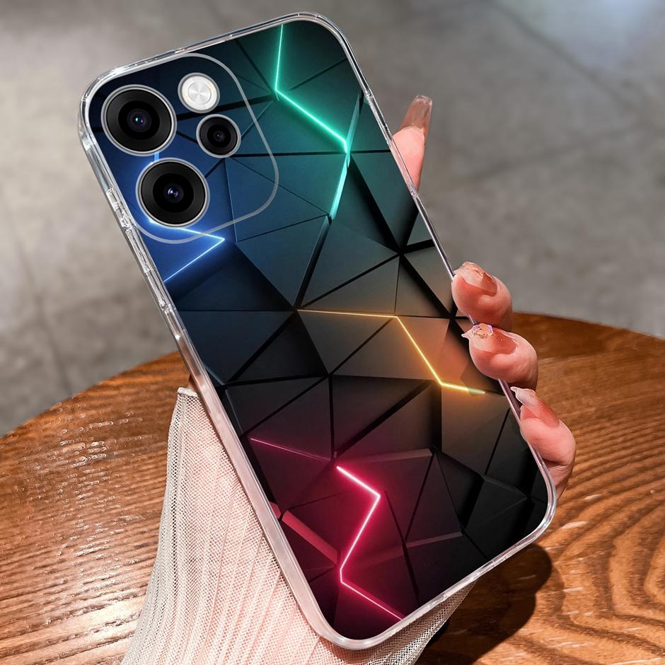 For OPPO Reno 15F 15 Pro Cases Brilliant Flower Kitten Fall Prevention Portable Clear Back Cover For reno15pro reno15f Funda