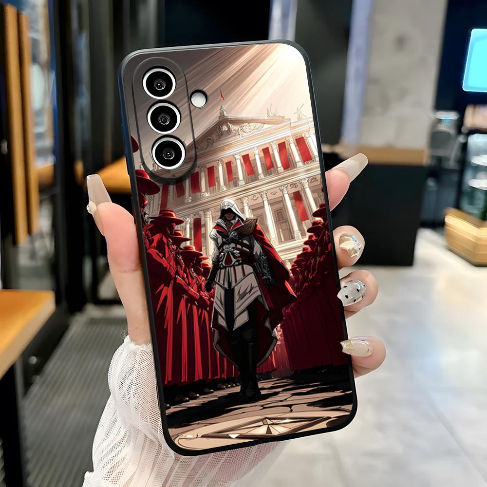 

Чехол для телефона Game A-Assassin s Creed для Samsung A25 A13 A33 5G A54 A36 A35 A56 A52 A14 Ударопрочный Мягкий чехол Samsung A56