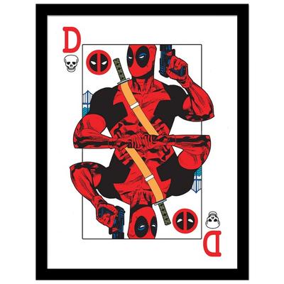 Playing Card Framed Poster
