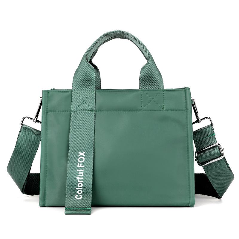 New women's fashion trend shoulder bag simple versatile nylon messenger bag large capacity