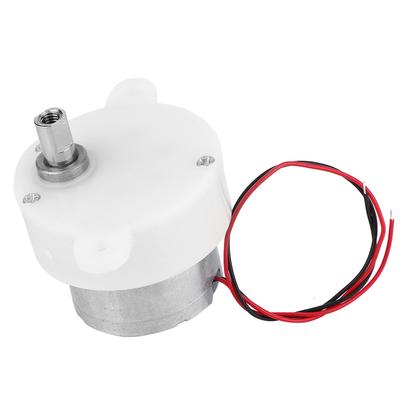 מנוע להפחתת מהירות DC6V פיתול גבוה בצריכה נמוכה מנוע מנוע פלסטיק