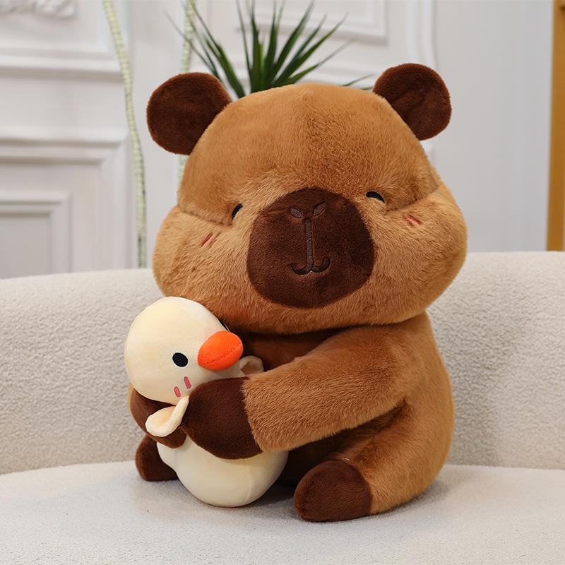 

Игривая мультяшная плюшевая кукла капибара, идеально подходящая для детей, милый подарок-компаньон StyleA