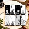 Schwarze V-Vinland Saga Handyhülle Schwarzes Silikon Weich Für Samsung S25,S24,S21,S22,S23,S30,Ultra,S20,Plus,Fe,Lite