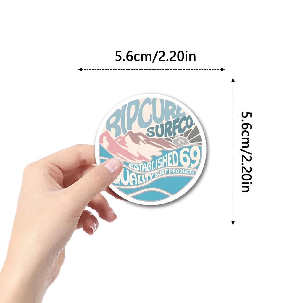 55 New SURF Graffiti Stickers Decorate Suitcase Scooter DIY Cartoon Stickers