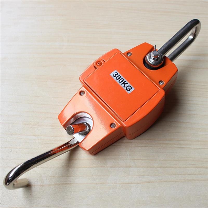 A96I-1Set Digital Hanging Scale Fish Scale Hunting Farm Bike Bow Fish Weight Fishing Scale 300 KG Heavy Duty