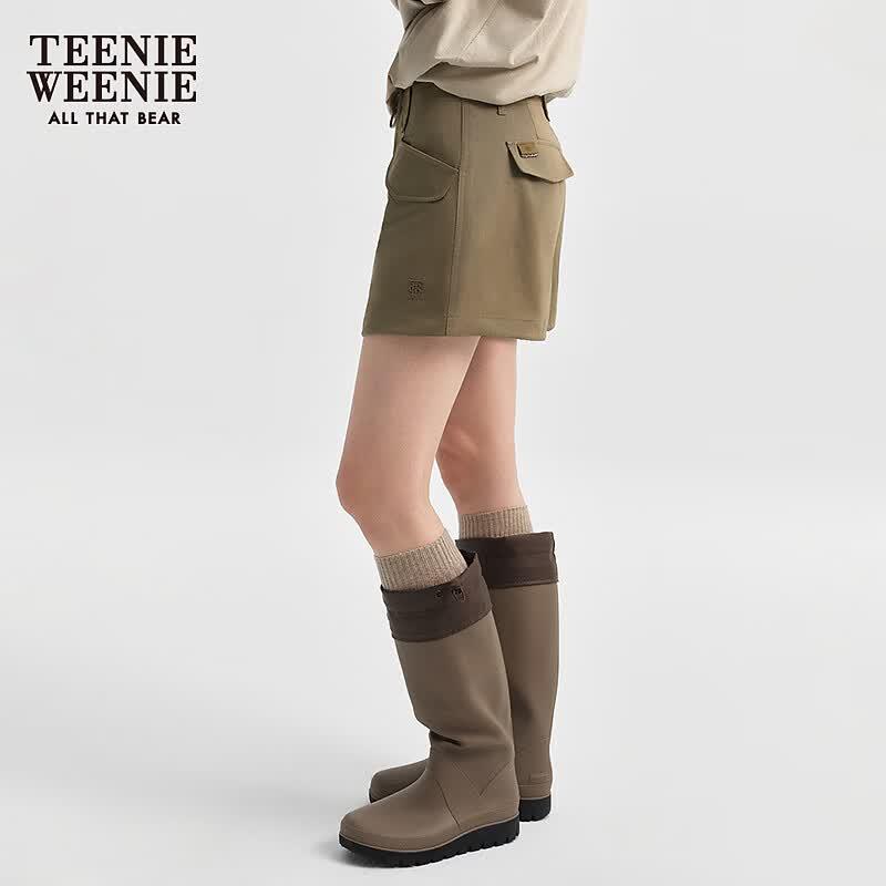 Teenie Weenie Little Bear Letter Casual Shorts