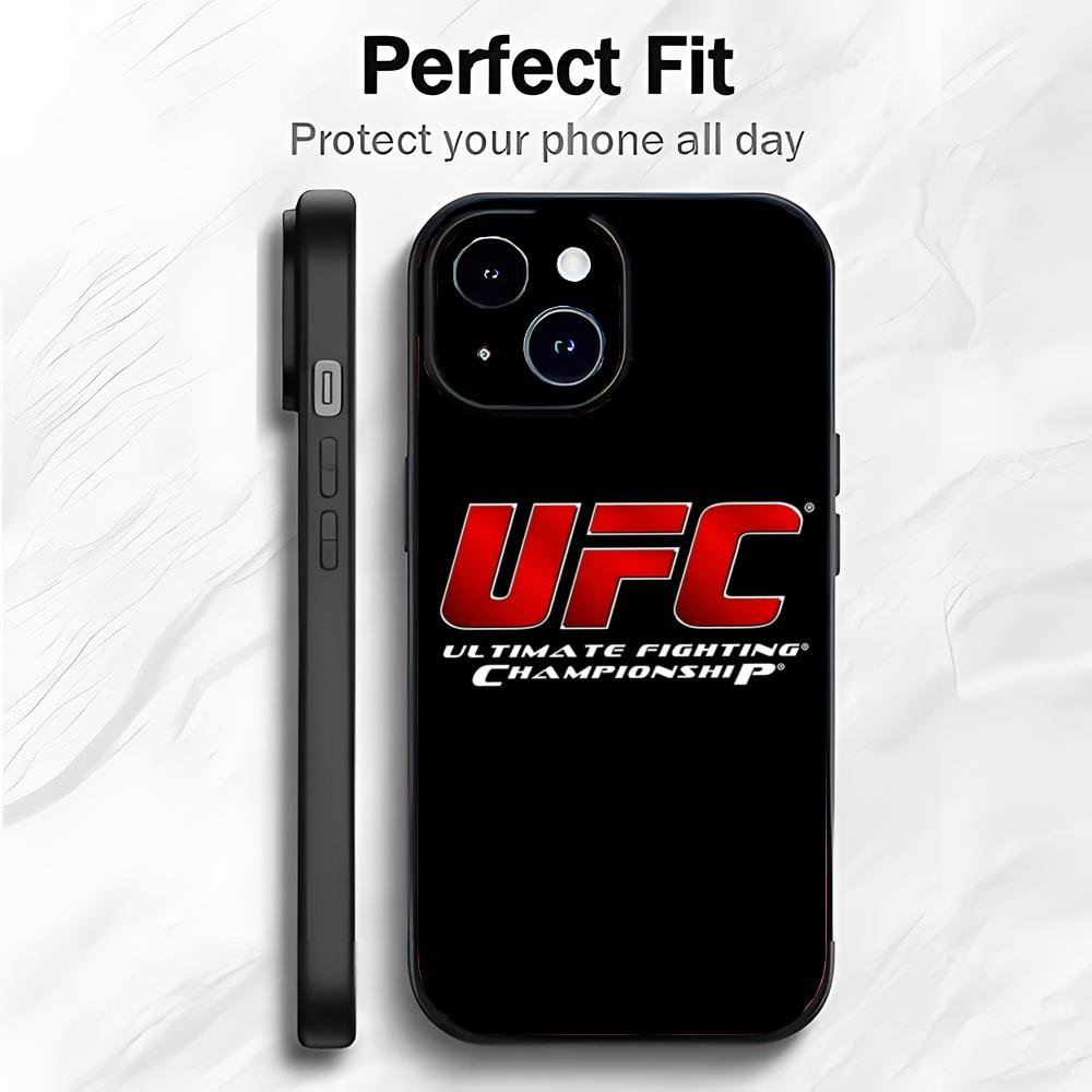 Brutale Kampfsportorganisation U-UFC Handyhülle Handyhülle Trend Weiche Verpackung Leicht Für iPhone17 16 15 14 ProMax