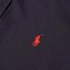 Polo Ralph Lauren Einfarbiges Hemd mit Pony-Stickerei, einreihig, kurzärmlig, Herrenhemden, Marineblau 710795382001
