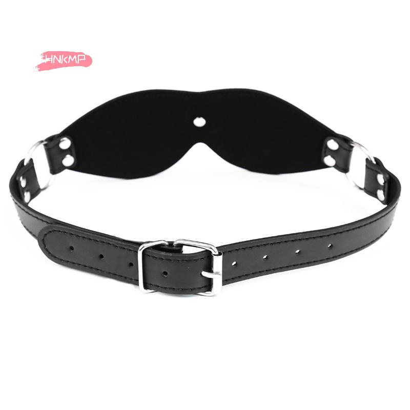 Leather Adult Games Blindfold Flirt Sex Toy Cat Eye Masquerade Sleeping Spanking Flirting Eye Mask for Spicing up Relationship