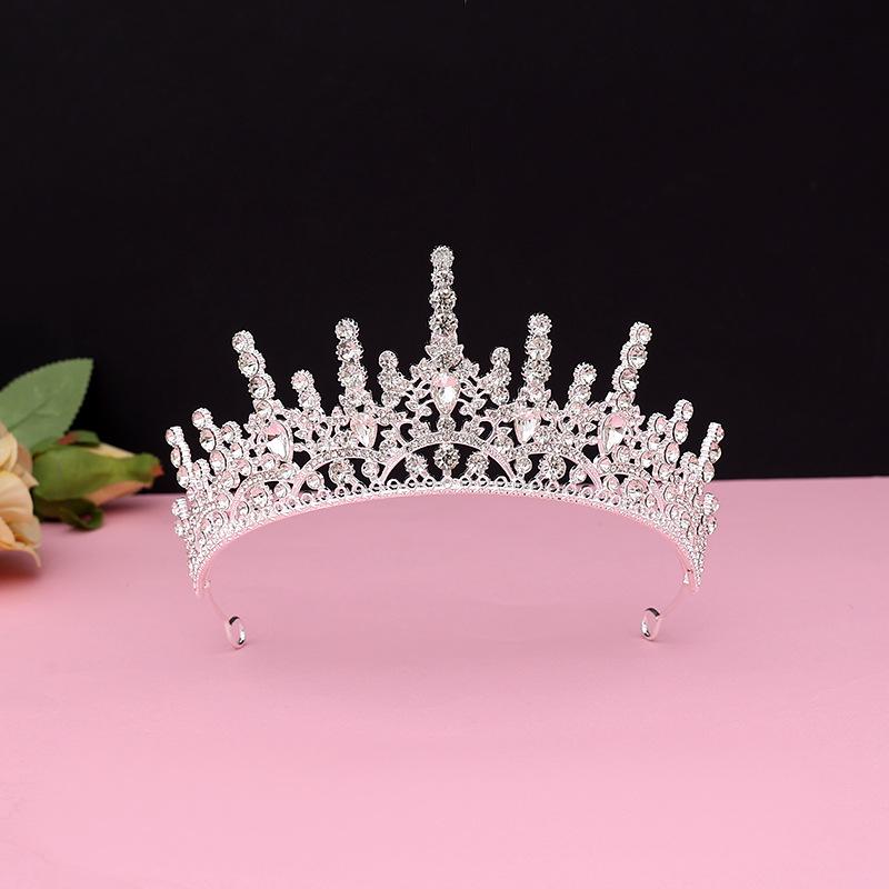 Bridal Crown European and American Baroque Bridal Headwear Birthday Adult Ceremony Crown New Hair Accessories