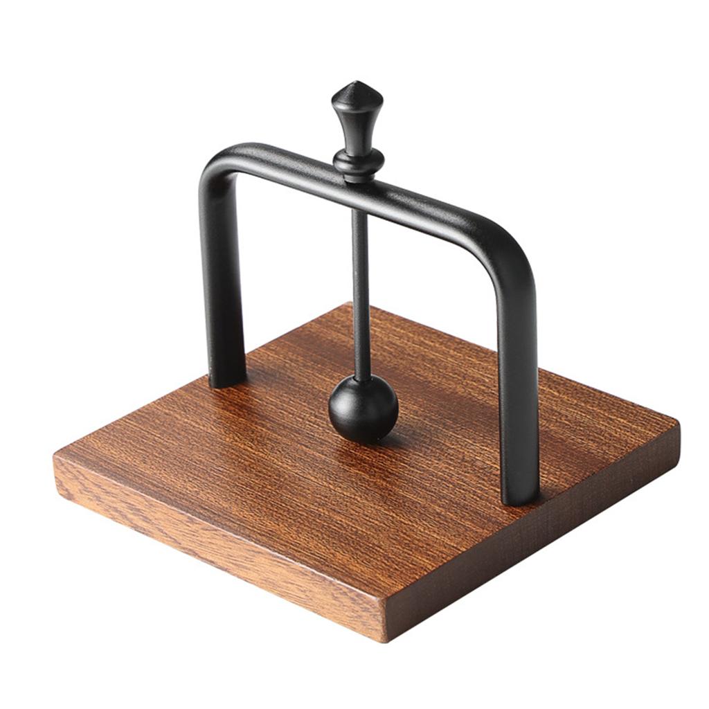 Napkin Holder, Countertop Napkin Organizer, Desktop Paper Dispenser with Wood Base, for Restaurants Cocktail Cookouts Bar Decor