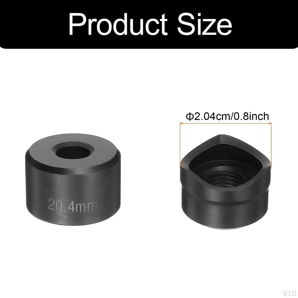 Handheld Metal Sheet Punch Tool, Hexagon Cutter Designed for Aluminum And Steel Plates