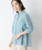 DECOY Peplum Green Women's Blouse, 493053,