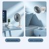 Portable USB Rechargeable Folding Fan: Compact Handheld & Desktop Clip Fan