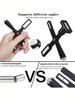 1 Stück Magnetischer Nagelstick 5 in 1 Kreuz Katzenauge UV Gelpoliermittel Magnet 9D 5D Linienstreifenmuster Salon DIY Nail Art Design Tool