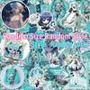 Hatsune Miku Pencil Case Cute Anime Cosplay Large Capacity Stationery Bag For School Student Multi Layer Makeup Storage Pouch