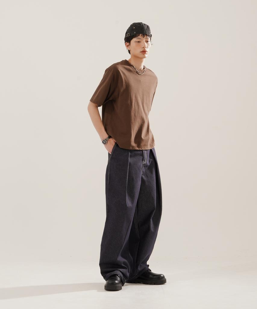 JEMUT Sleek Non-Fade Denim Pants Indigo Nslp2610