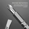 Short Handle Double Head Screwdriver Scalable Design Dual-purpose Screwdriver  Tool Kit