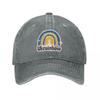 Ukrainbow Tryzub Ukrainian Baseball Cap Vintage Distressed Washed Sun Cap Unisex Outdoor Summer Hats Cap