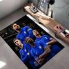 Sports Area Rug, Chelsea FC 2024 25 Squad Blue Captain Poster, Fan Cave Decor, Non-Slip Mat