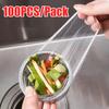 100/200 Disposable Kitchen Sink Filter Sewer Drain Anti-blocking Garbage Bag Pool Leak Mesh Bag Mesh Strainer Sink Garbage Net