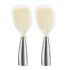 2Pcs Food Grade Silicone Rice Spoon Household Non Stick Pot Cooking Spoon High-temperature Resistant Kitchen Tools