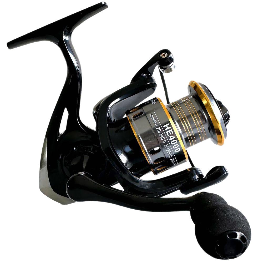 KEKAXI HE1000-7000 Metal Grip/EVA Handle Long Cast Deep Sea Carp Saltwater Spinning Fishing Reels 1000