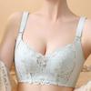 Sexy Lace Women's Bra Underwear Women's No Underwire Gathering Bra Anti-sagging Upper Collection Side Breast