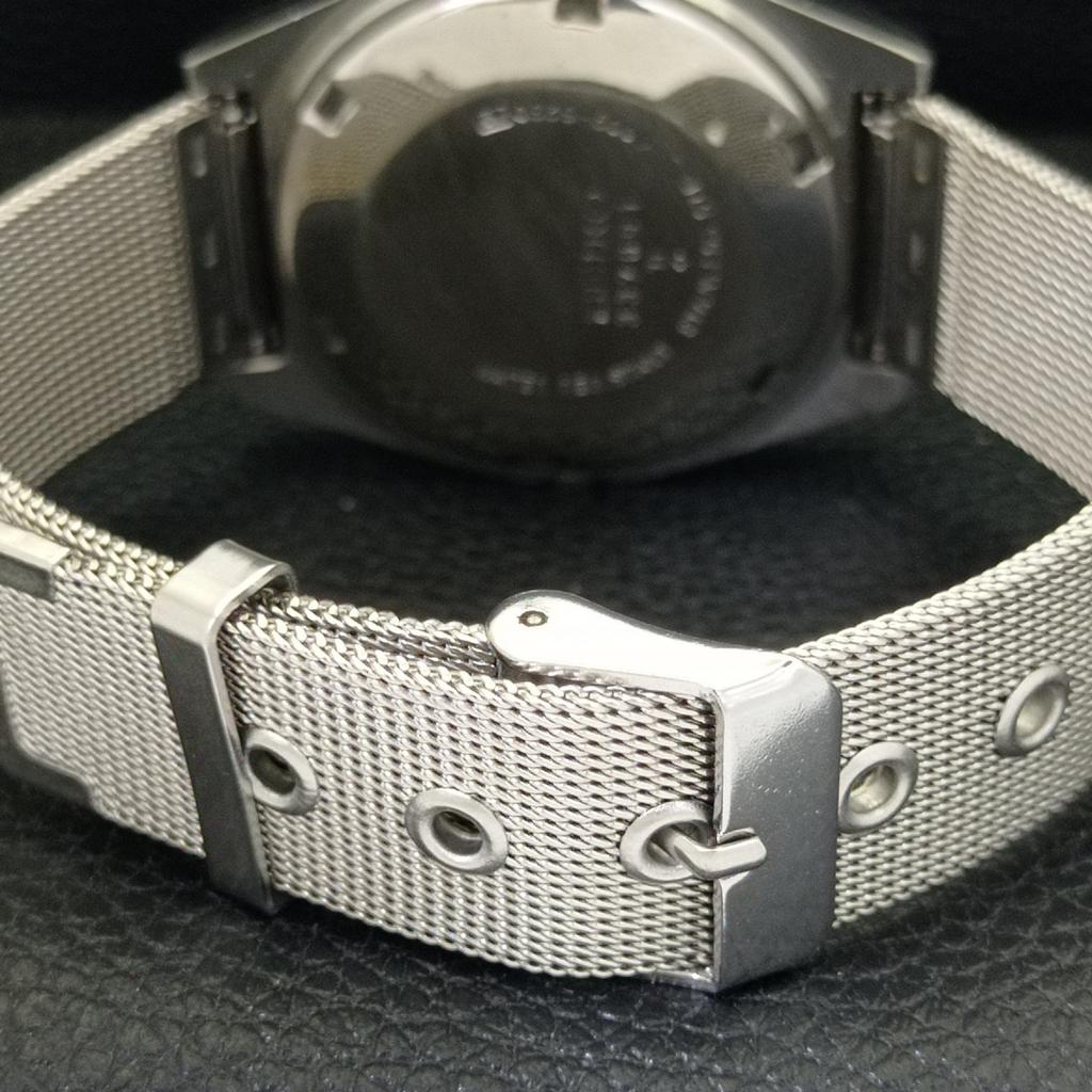 VINTAGE SEIKO 5 AUTOMATIC 6309A JAPAN MENS ARABIC RED COLOR DIAL WATCH A701664-5 R206c-a701664