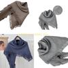 49MD Simple Styles Neckerchief Office Wear Scarf Travel Friendly Outdoor Scarf for Outdoor Adventures and Daily Use