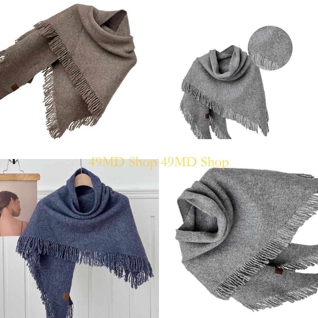49MD Simple Styles Neckerchief Office Wear Scarf Travel Friendly Outdoor Scarf for Outdoor Adventures and Daily Use