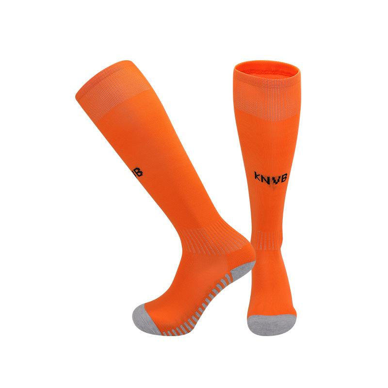 2026 Kids World Football Grip Socks High Knee & Long Football Training Socks - Breathable Cushioned Socks Children & Youth