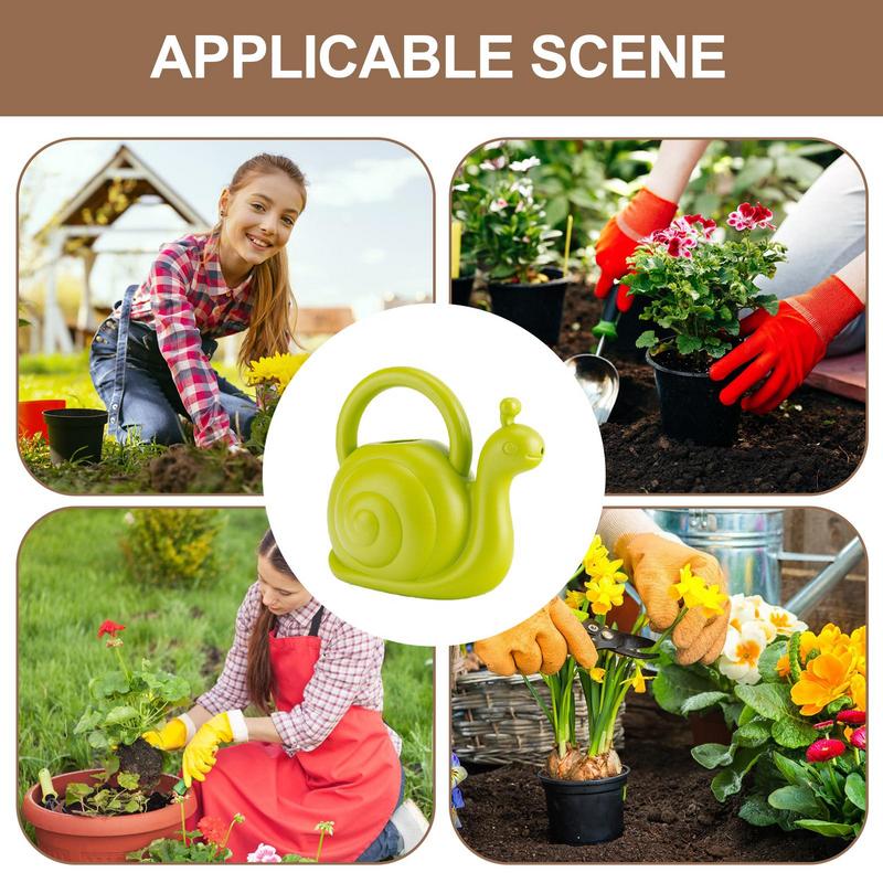Toddler Watering Can Cute Snail 15L Novelty Watering Can Children Garden Tools Sprayer Bucket for Outdoor Watering Plants Play
