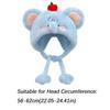 Ski Caps Cute Ear Protection Hat Cartoon Korean Style Pullover Hats Windproof Comfortable Elephant Warm Hat Girls