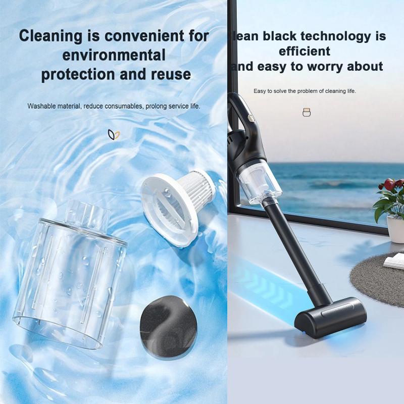 Convenient Handheld Cordless Vacuum Cleaner VacuumCleaner Home Floor Carpet Vacuum CleanerCar Cleaning Automatic Multifunctional
