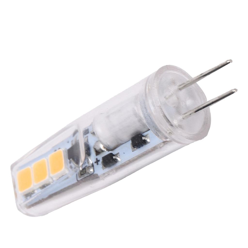 2W 200LM 2835 G4 Bulb AC DC 12V Mini PC Lamp Bulb for Home Chandelier Ceiling LampsWarm White 2700K‑3200K