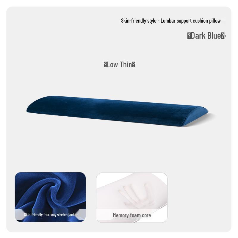 Lumbar Support Pillow for Sleeping - Ergonomic Waist Cushion for Spine Alignment and Comfort