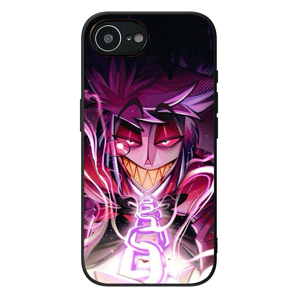 

H-Hazbins Angel Hotels Charile Dust Alastor Phone Case for Samsung Galaxy Note 20 9 10 S8 S10 Lite S9 Plus A54 A53 A21S S10E A17 Galaxy A54 5G