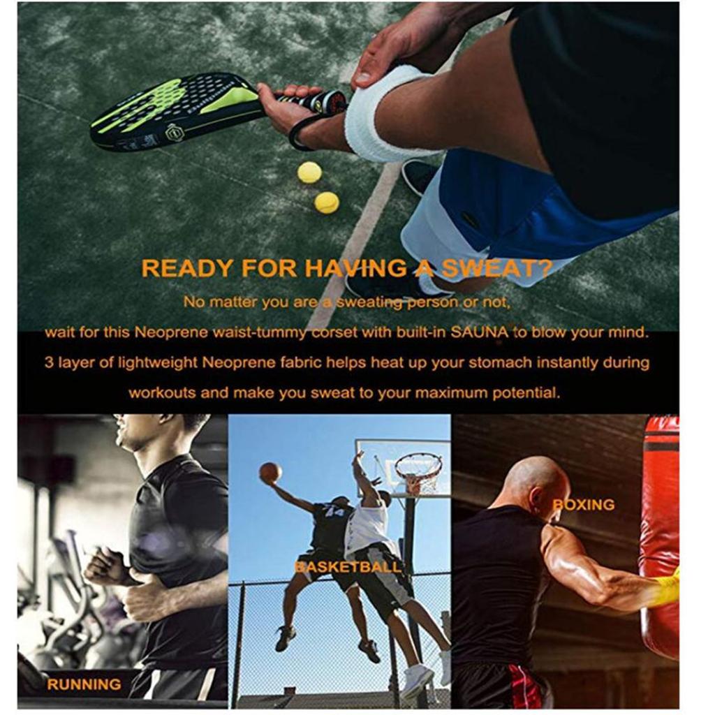 Women Sculpting Sweating Plastic Waistband Sports Beauty Corset Abdominal Belt