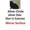 VRF2   Car Front Grille Emblem Star Badge Logo Chrome black Silver 3D Mirror Grid For For Mercedes Benz W205 W204 W213 W253 C300
