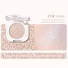 Monochrome Glitter Champagne Eyeshadow Diamond Waterproof Matte Eyeshadow Palette Pearlescent Glitter Shiny Eyes Makeup Cosmetic