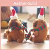 Cute And Plush Capybara Keychain Soft Toy 14cm Ideal For Christmas Gifts
