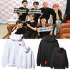 Felpa con cappuccio Kpop Bts World Tour Love Yourself Cappellino Felpa con i membri iconici Jimin Suga Jin V Per i fan