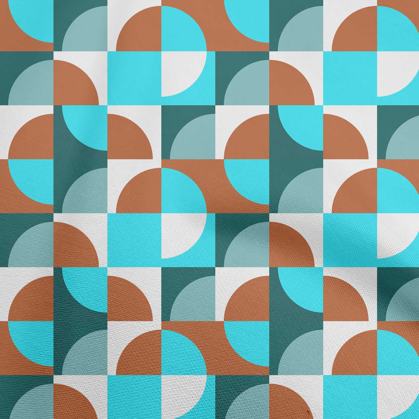 

oneOone Georgette Viscose Blue Fabric Geometric Diy Clothing Quilting Fabric Print Fabric By Yard 42 Inch 42 Inch Wide - Viscose Chiffon бірюзовий колір синій