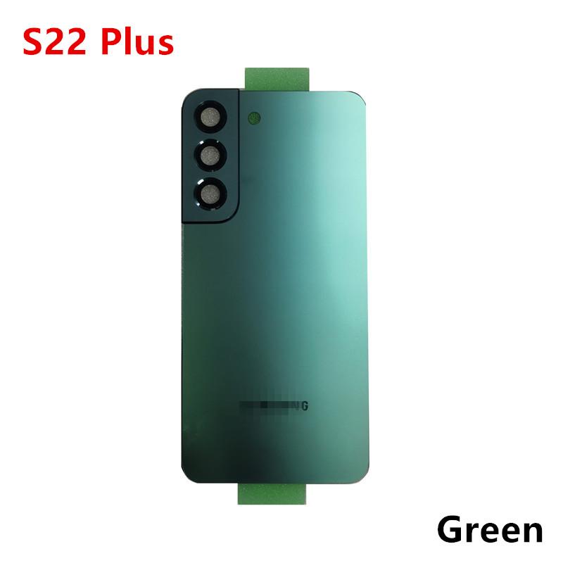 S908 Housing For Samsung Galaxy S22 Ultra Plus S901 S906 5G Battery Cover Glass Repair Back Door Rear + Logo Camera Lens