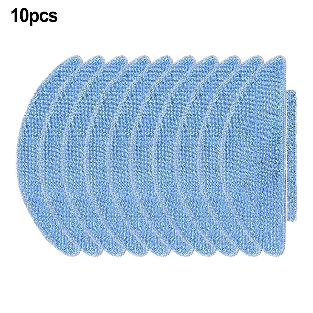 4 Pack Mop Cloths for ZACO A10 Pro Robot Vacuum Cleaner Accessories Microfiber Replacement Kit for Efficient Cleaning